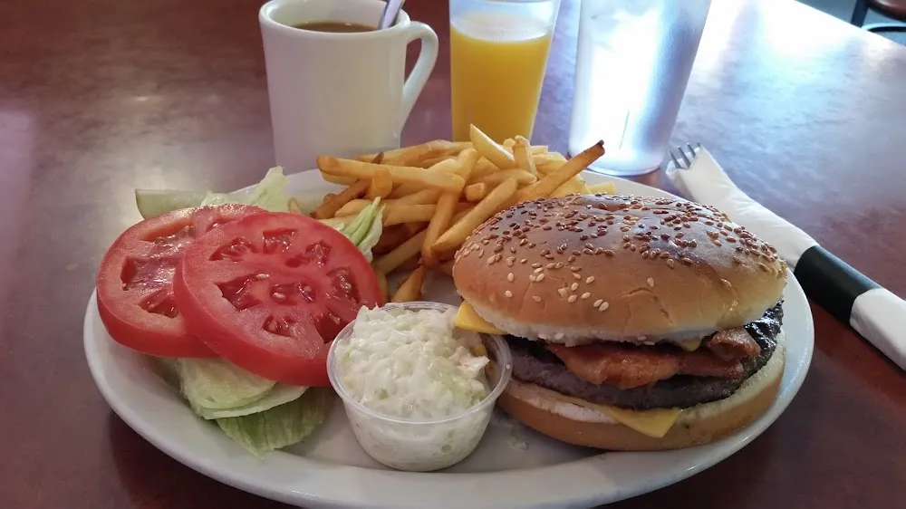 Cheeseburger and Fries